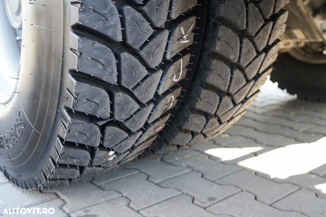 Renault C 430 / 8x4 / BASCULATOR DUBLU - 6M / HAYON HIDRODOXY / TRAPĂ / ANVELOPE 100% / IMPORTAT - 23