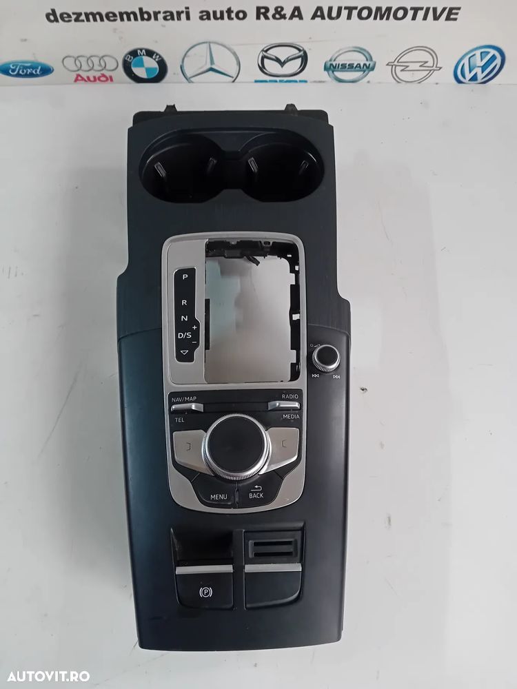 Consola Centrala Completa Comenzi Joystick Navi Audi A3 8V An 2013-2020 Volan Stanga - 4