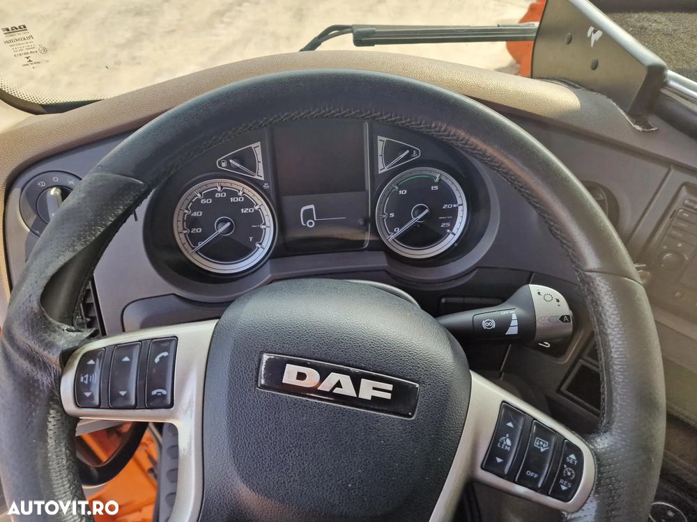 DAF XF 480, 2020, 544.645km, KIT BASCULARE, 28.900 EUR+Tva, Cutie automata+RETARDER 6 trepte, Aer conditionat stationare, anv 70% ok, rezervor 600l, Carte Identitate, Statie radio, Parasolar exterior, faruri ceata,posibilitate leasing 4 ani,28900eur+tva - 28