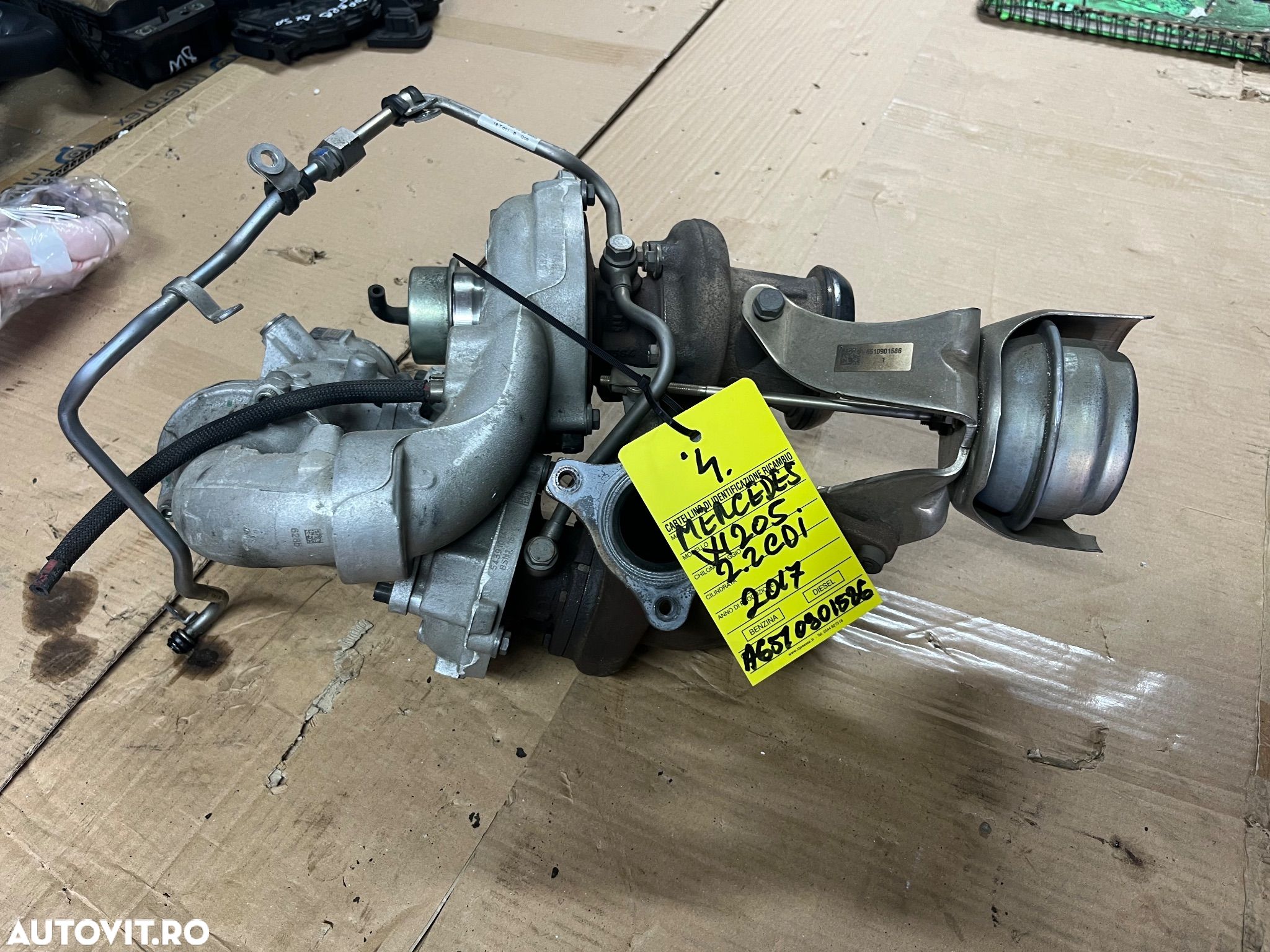 Turbina biturbo Mercedes w205 2.2 cdi 2017 - 1