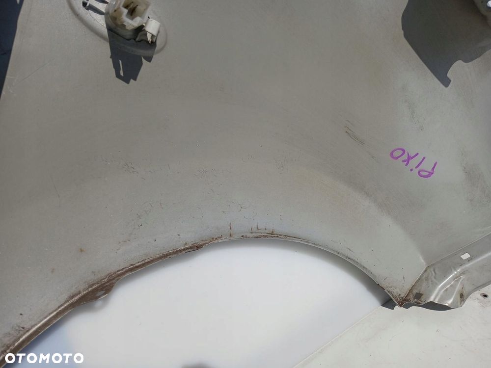 BŁOTNIK PRZÓD PRZEDNI LEWY NISSAN PIXO SREBRNY - 4
