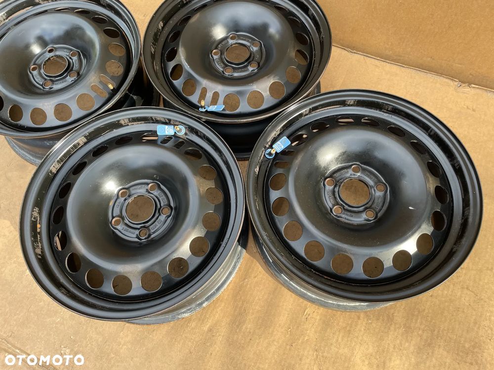 Oryginalne Felgi Stalowe Opel Atra IV Mokka Komplet Jak Nowe 6,5J 6,5 16 ET39 IS39 5x105 - 2