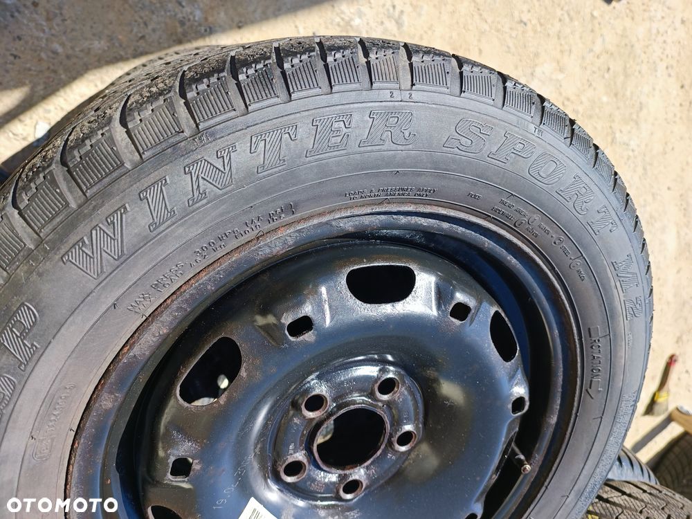 5x100 Felgi Stalowe Stal 14 Koła Zimowe Zima SKODA FABIA PRAKTIK ROOMSTER RAPID SEAT IBIZA CORDOBA TOLEDO IV 4 VW FOX POLO Legnica ALU-RAD 165/70 4,5mm - 3