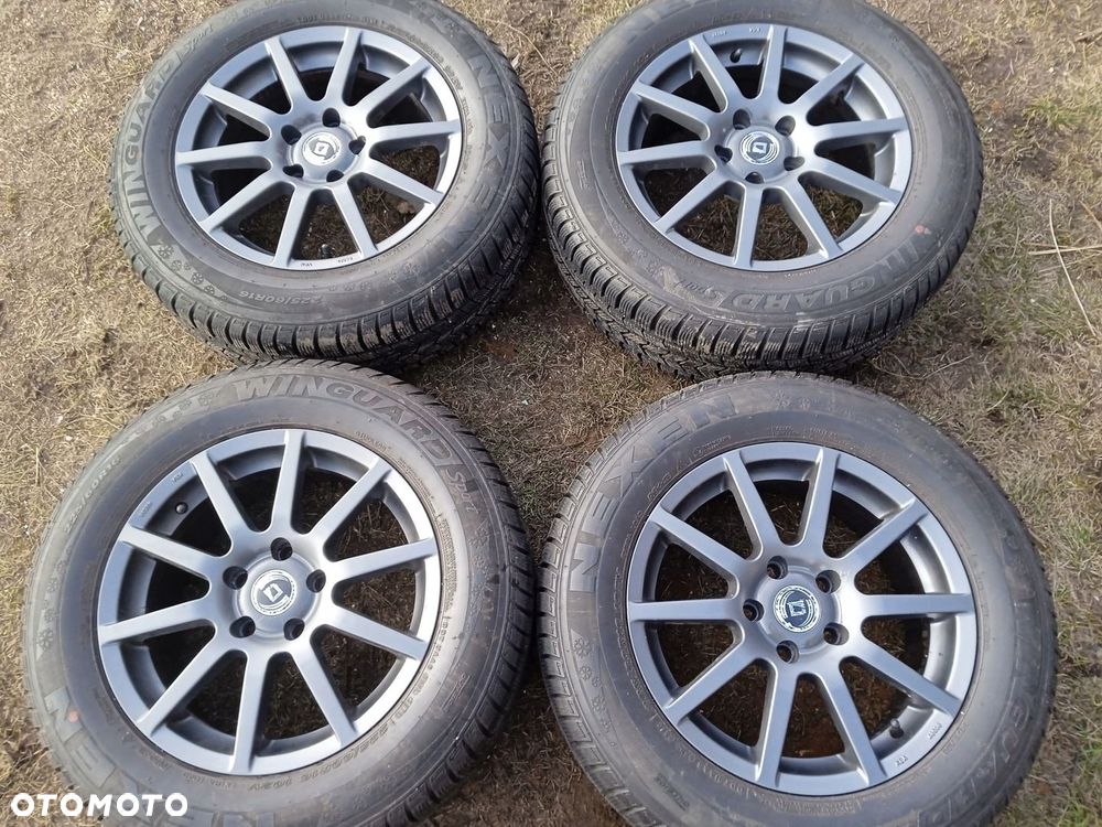 felgi aluminiowe 5x112 VW Golf Touran Audi A4 A6 Skoda Octavia 16 opony 8mm - 1