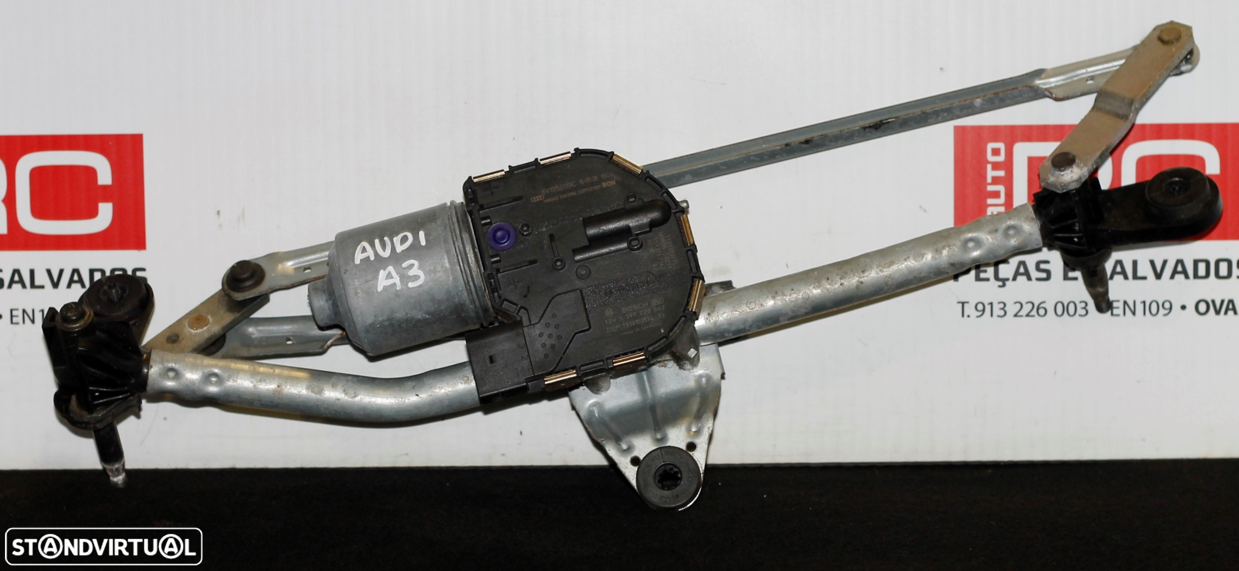MOTOR LIMPA PARA-BRISAS AUDI A3 - 2