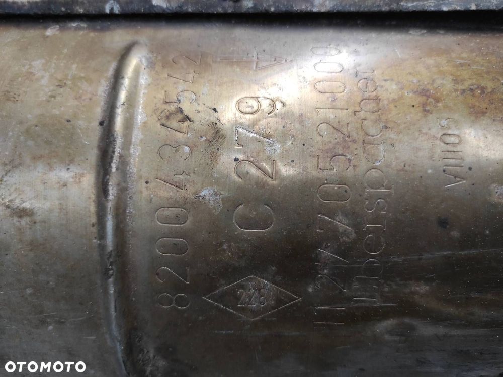 FILTR CZĄSTEK STAŁYCH DPF LAGUNA II LIFT 1.9 DCI - 2