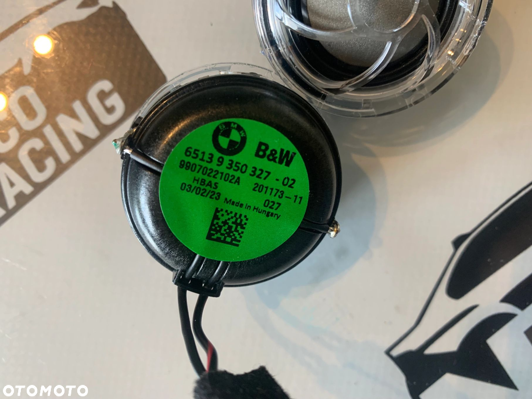 GŁOŚNIK WYSOKOTONOWY DRZWI BOWERS & WILKINS BMW G30 G31 G32 G11 G12 9350327 - 4