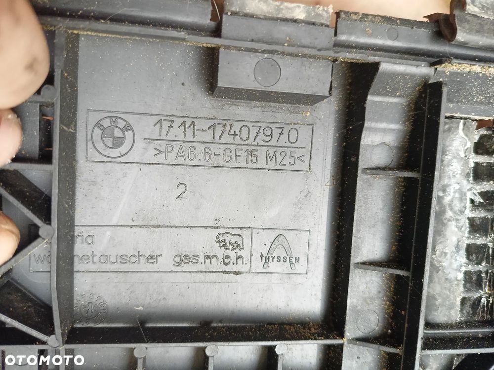 CHŁODNICZKA OLEJU OBUDOWA CHŁODNICY RAMKA BMW E39 2,0B 17407970 - 4