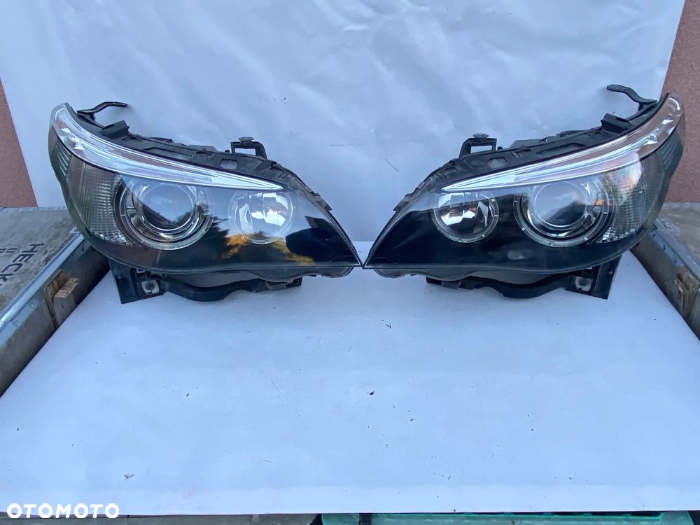 lampy BMW 5 E60 bi xenon D1S komplet EU całe - 6