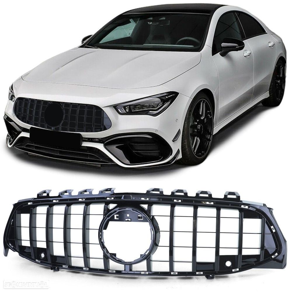 Grelha Look GTR Frontal Novo MERCEDES-BENZ CLA (C118)/MERCEDES-BENZ CLA Shooting... - 1