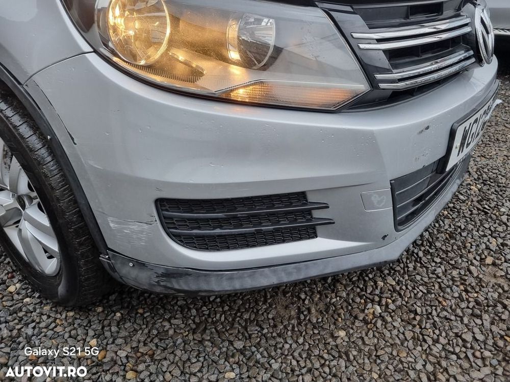 Bara fata Volkswagen Tiguan 5N Facelift 2011 - 2015 Argintiu (1399) Diesel model fara ... - 3
