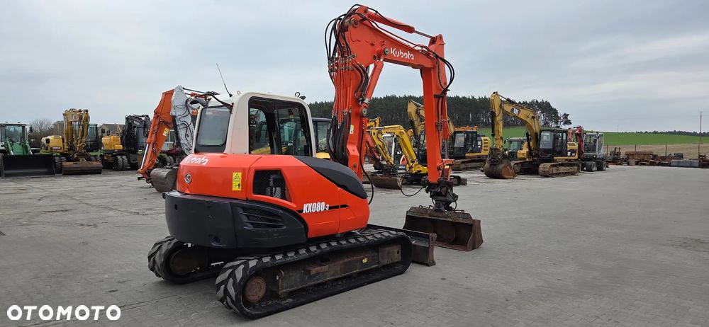 Kubota <<Kubota KX080-3, 2009r, ramie 3xłamane!, nowe gąsienice!>> - 6