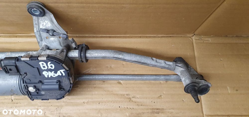 Mechanizm wycieraczek przód przedni VW Passat B6 3C1955023B 3C1955419 - 4