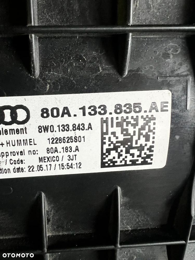 OBUDOWA FILTRA POWIETRZA DOLOT Q5 80A 2.0 TDI KOMPLETNY 80A133835AE 03L906461 80A129618 - 3