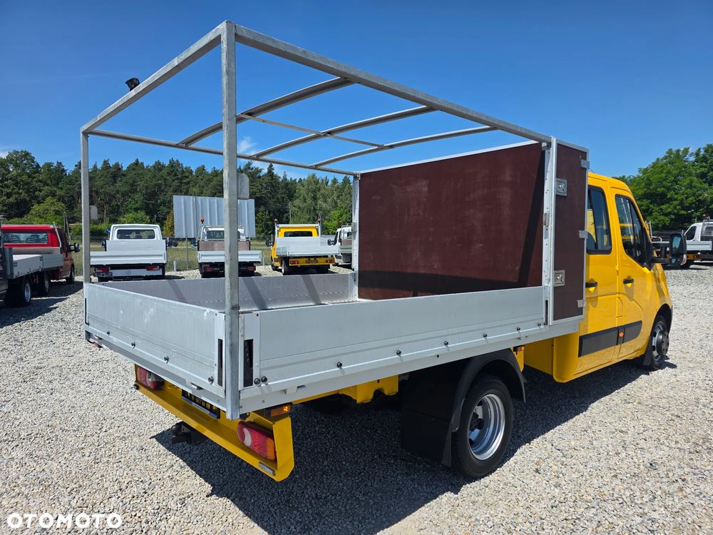 Renault MASTER 2,3 DCI 145 KONNA DOKA BRYGADÓWKA 7 OSOBOWA 3,2M SKRZYNIA KLIMA WEBASTO 121T/KM PRZEBIEGU GWARANCJA BLIŻNIAKI DO 3,5T - 5
