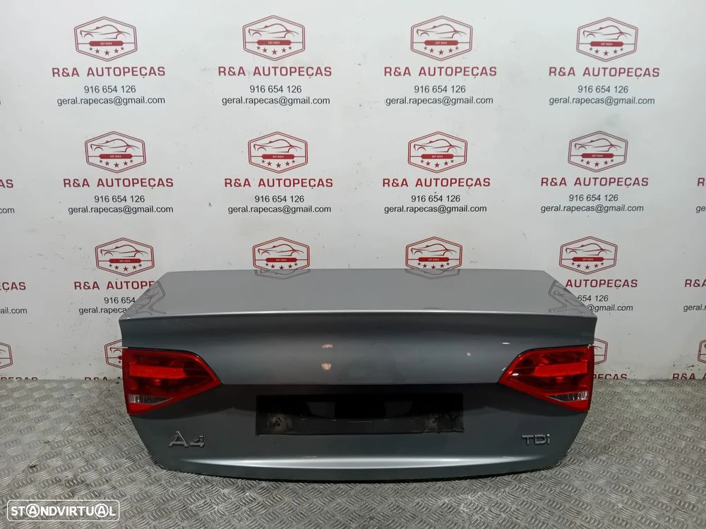 Tampa Porta de Mala Audi A4 B8 TDI Sedan Original - 1