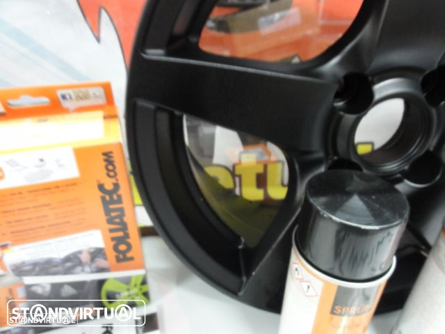 Kit de Tinta plástica removivel Foliatec em spray 2 x 400ml Preto Mate ou preto brilhante temos 30 cores em stock - 16
