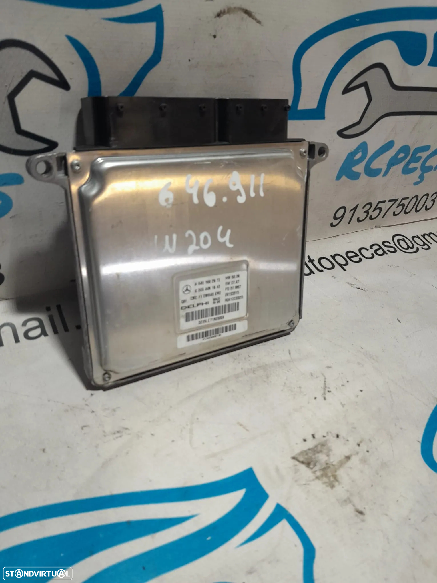 CENTRALINA ECU MOTOR MERCEDES BENZ C W204 220 CDI 16V 170CV OM646811 646811 A6461502072 6461502072 - 3