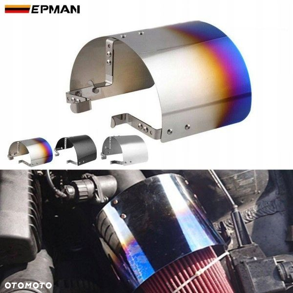 EPMAN Osłona termiczna filtra powietrza CHROM STAL - 3