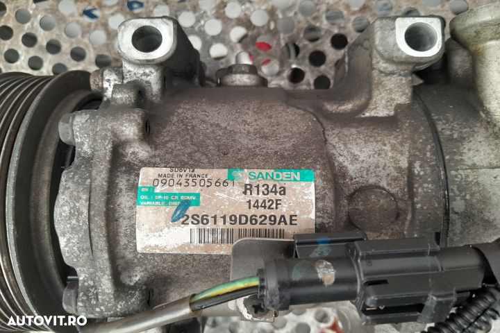 Compresor AC 2S6119D629AE Ford Fiesta 5 [facelift] [2005 - 2010] Hatc - 2