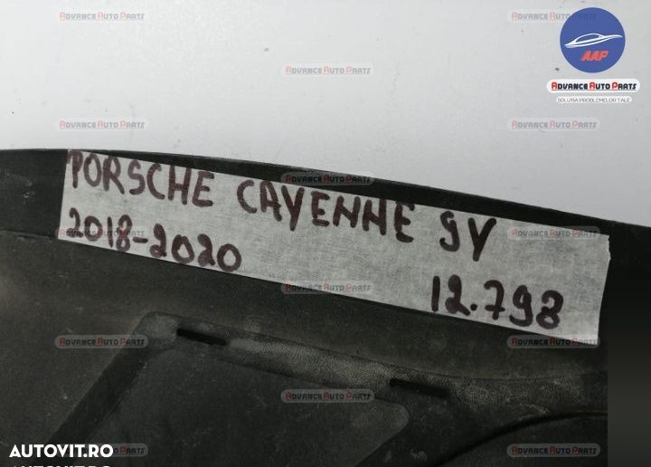 Acoperire Trager originala Porsche  Cayenne  3 [2017 - 2022] - 6