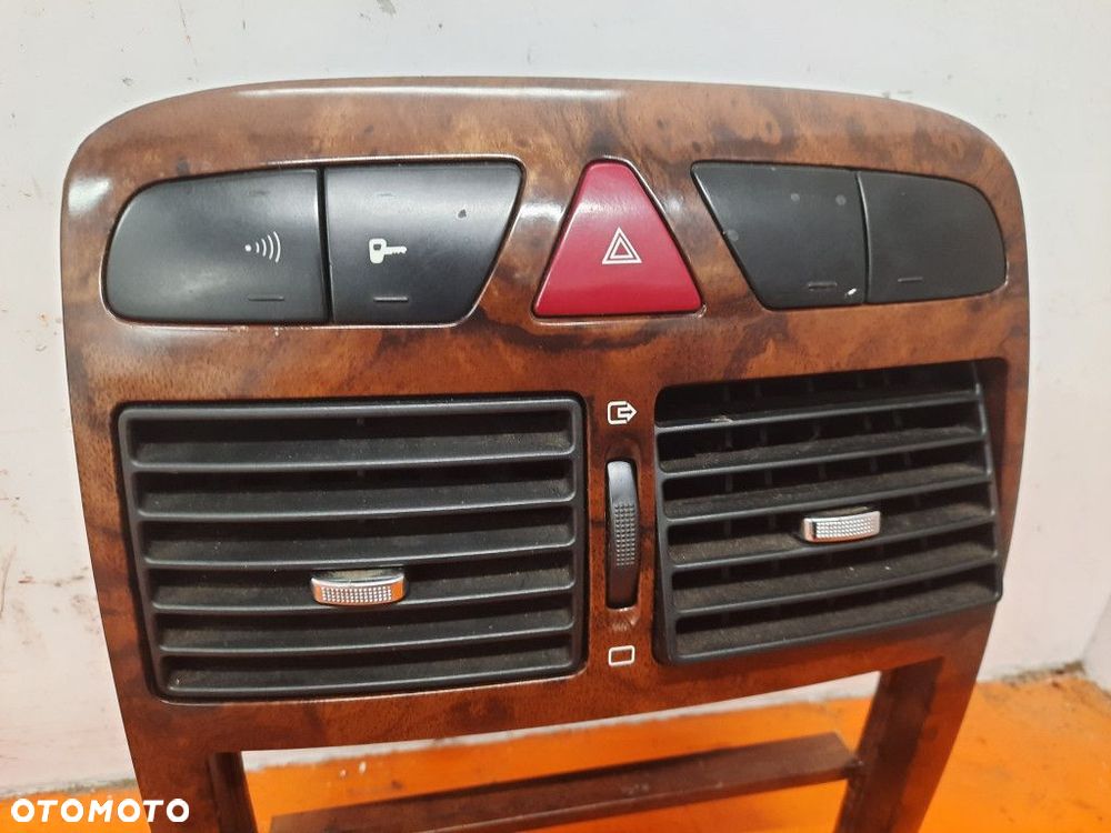 PEUGEOT 307 01-05 RAMKA RADIA NAWIGACJI 9634505077 - 2