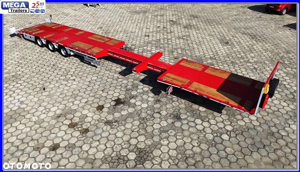 Inny TELEMEGA 13,60 + 7.50 m WYSUWU, 3 osie, ADR EX3, H=890 mm !!! - 2
