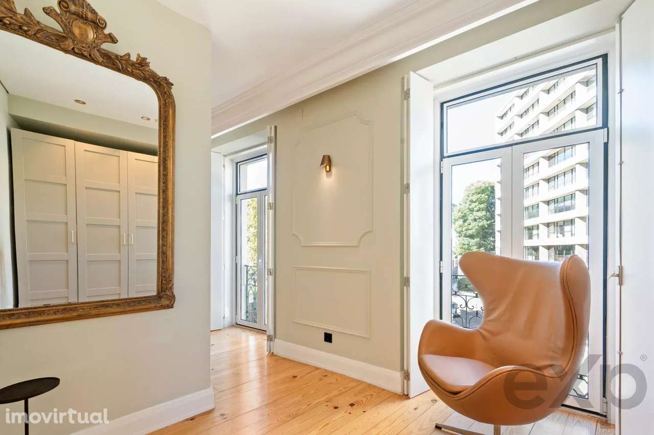 Elegante T2 + 1 Penthouse no centro de Lisboa - Grande imagem: 4/60