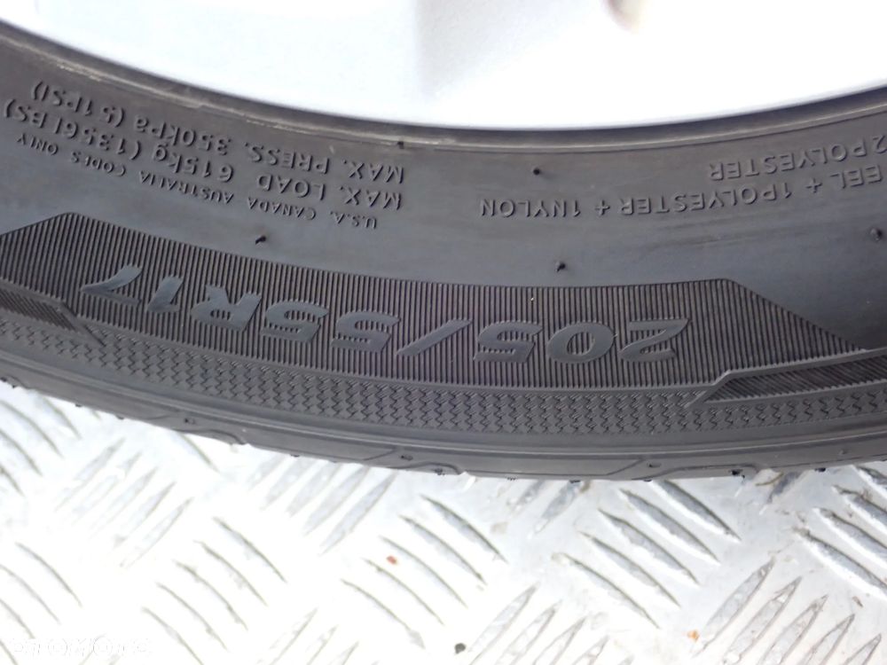 KOŁA FELGI ALUMINIOWE SEAT ARONA  6,5JX17  ET 48  5X100  6F9601025E Z OPONAMI LATO HANKOOK  205/55/17 - 10