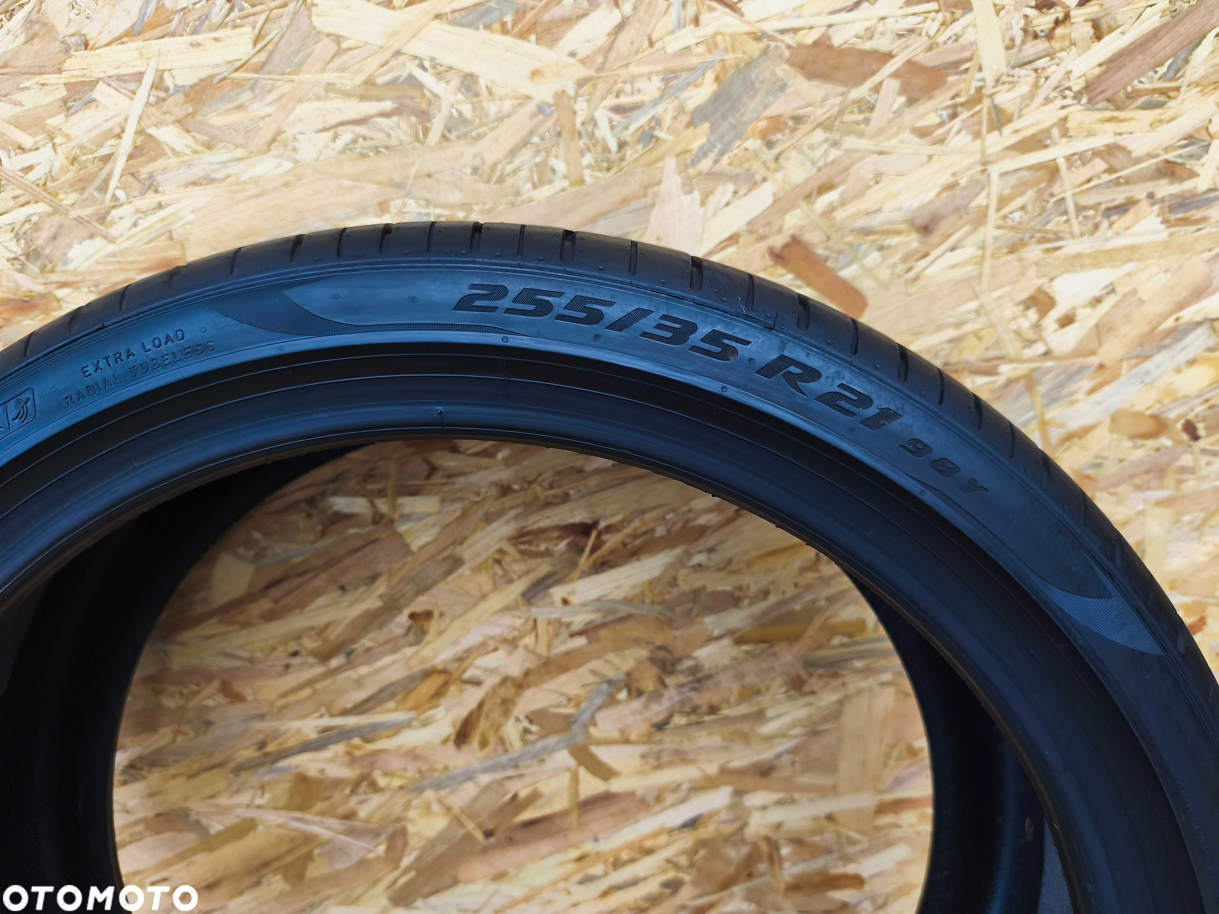 1x Opona letnia Pirelli P Zero 255/35 R21 98Y rant ochronny 7mm 2024r - 4