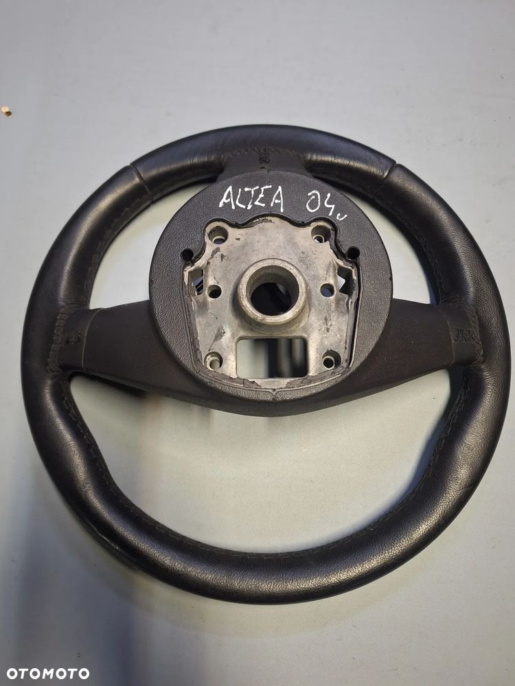 KIEROWNICA SEAT ALTEA 04R SKÓRZANA SKÓRA MULTIFUNKCJA - 2