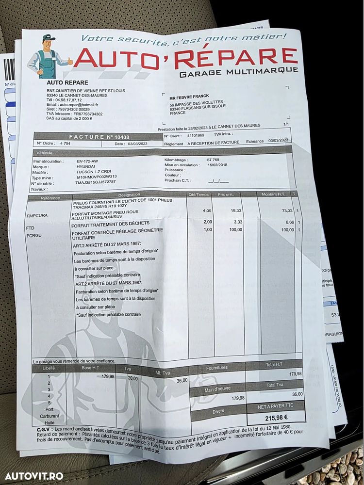 Hyundai Tucson blue 1.7 CRDi 2WD DCT Premium - 34