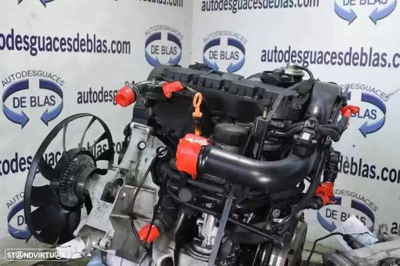 MOTOR COMPLETO SKODA SUPERB I 2002 -AWX - 3