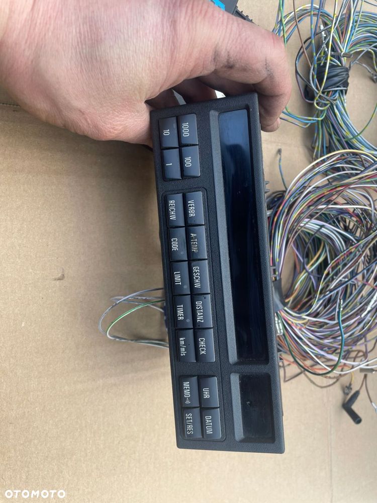komputer pokładowy obc 18 cm bmw e36 oryginał komplet bc bmw e36 - 7