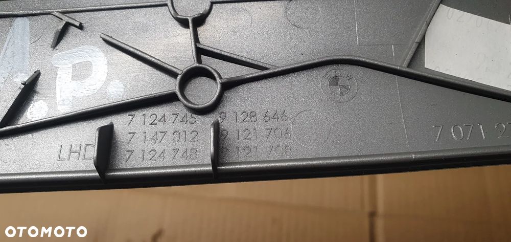 Listwa dekor deski konsoli BMW I E81 E87 7124745 7071272 - 7