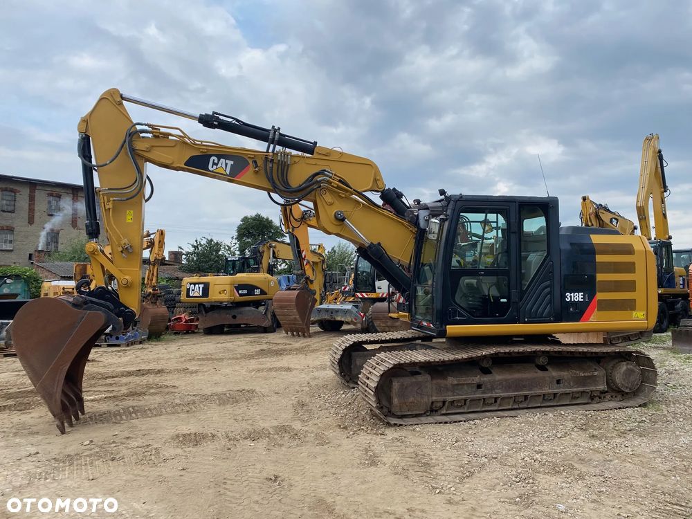 Caterpillar CAT 318 EL, 9200 MTH, RAMIĘ 3X ŁAMANE, Z NIEMIEC - 1