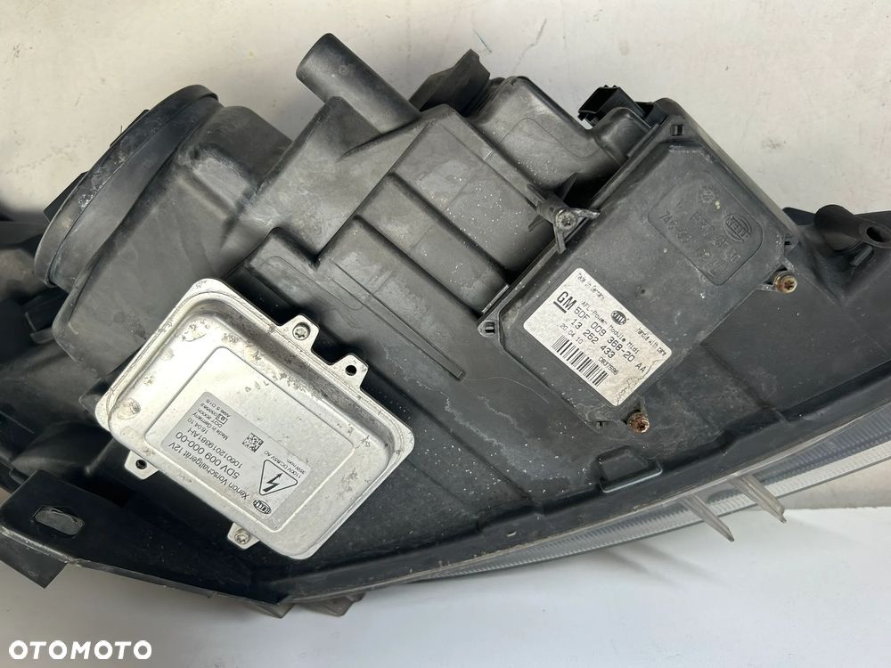 Saab 93 lampa lewa przednia Xenon Skrętny Europa 12842053 lift 2007-2012 - 7