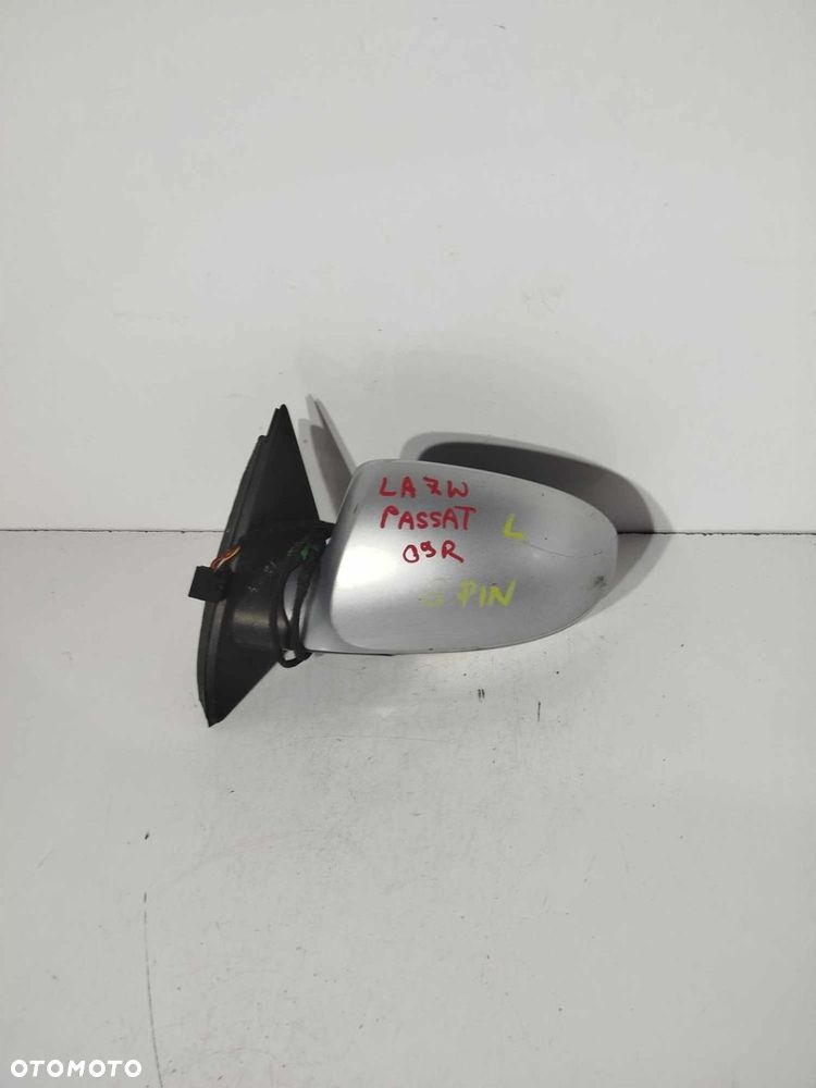 LUSTERKO LEWE PRZÓD VW PASSAT B6 05-10 6 PIN LA7W - 4
