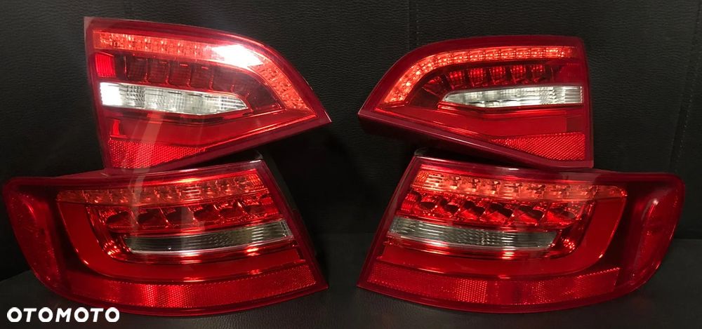 Audi A4 B8 8K Avant Lift lampa prawa lewa lampy tył led komplet - 1