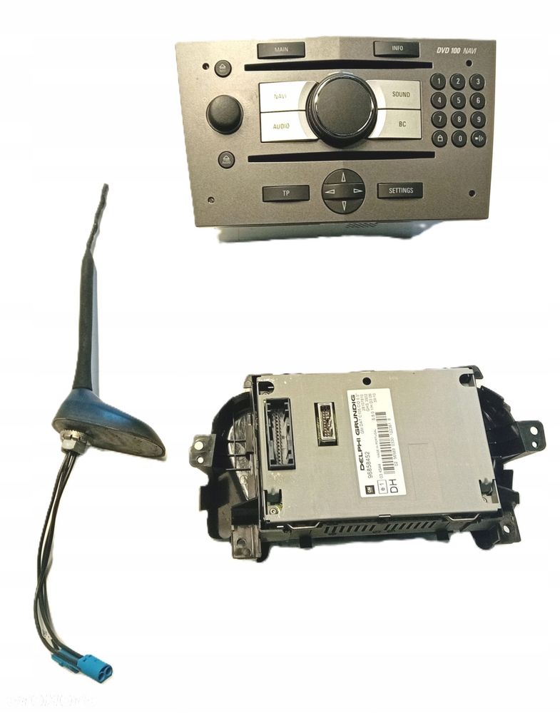Radio Nawigacja Opel Antara 96858452 95463487 - 4