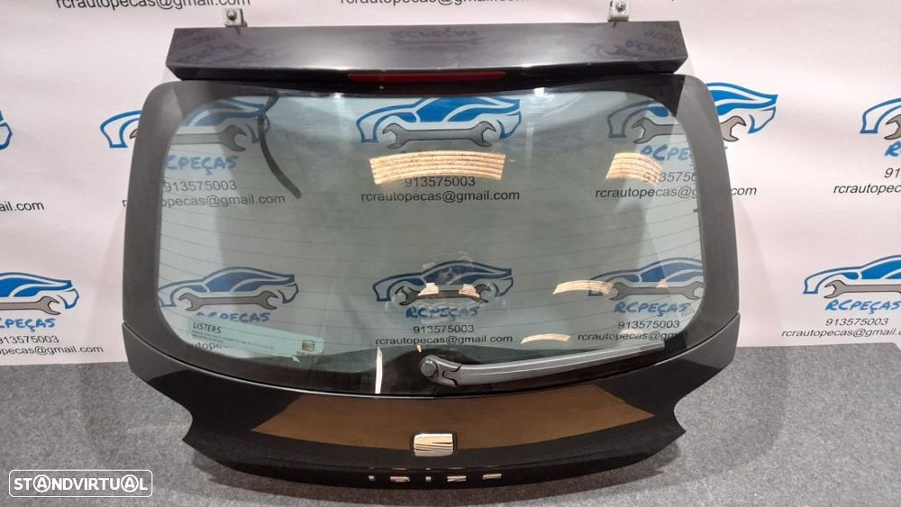 PORTA TAMPA MALA SEAT IBIZA IV 4 MK4 6J FECHO PUXADOR VIDRO MOTOR 3º STOP - 3