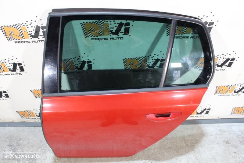 Porta Trás Esquerda Volkswagen Golf Vi (5K1)  Porta Traseira Esquerda - 4