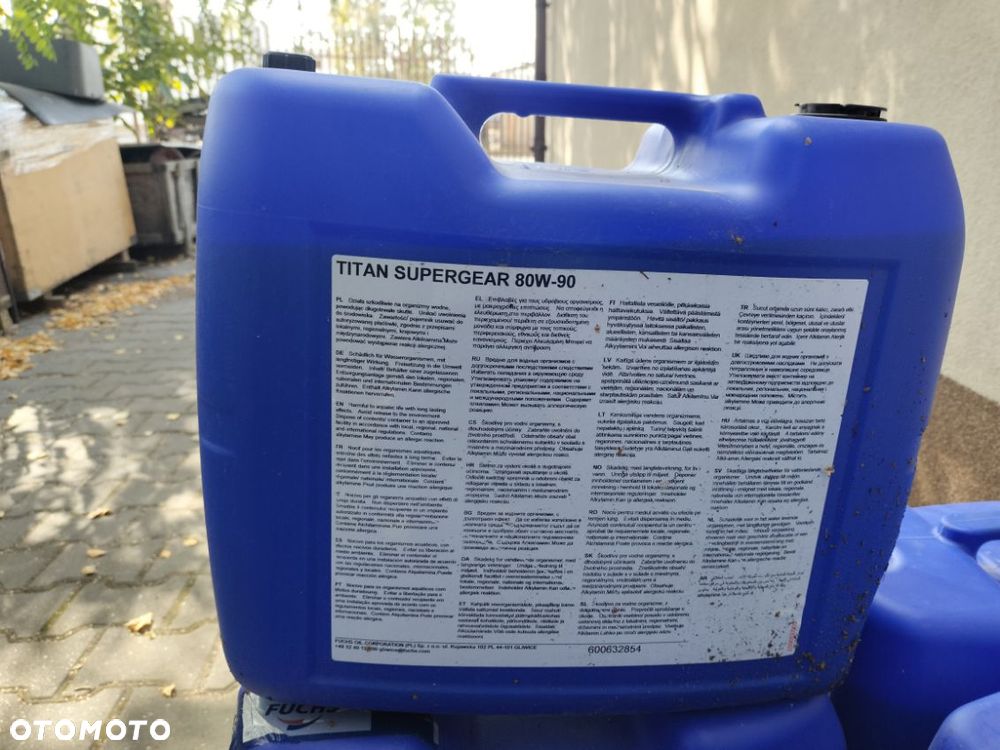 FUCHS OLEJ PRZEKŁADNIOWY TITAN SUPERGEAR 80W-90 (20L) - 4
