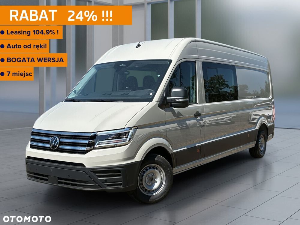 Volkswagen Crafter 35 Brygadówka/AUTOMAT/L4H3, 2.0 BiTDI 163KM, 4490mm, Wysoki dach, r.o. 4490 mm - 2