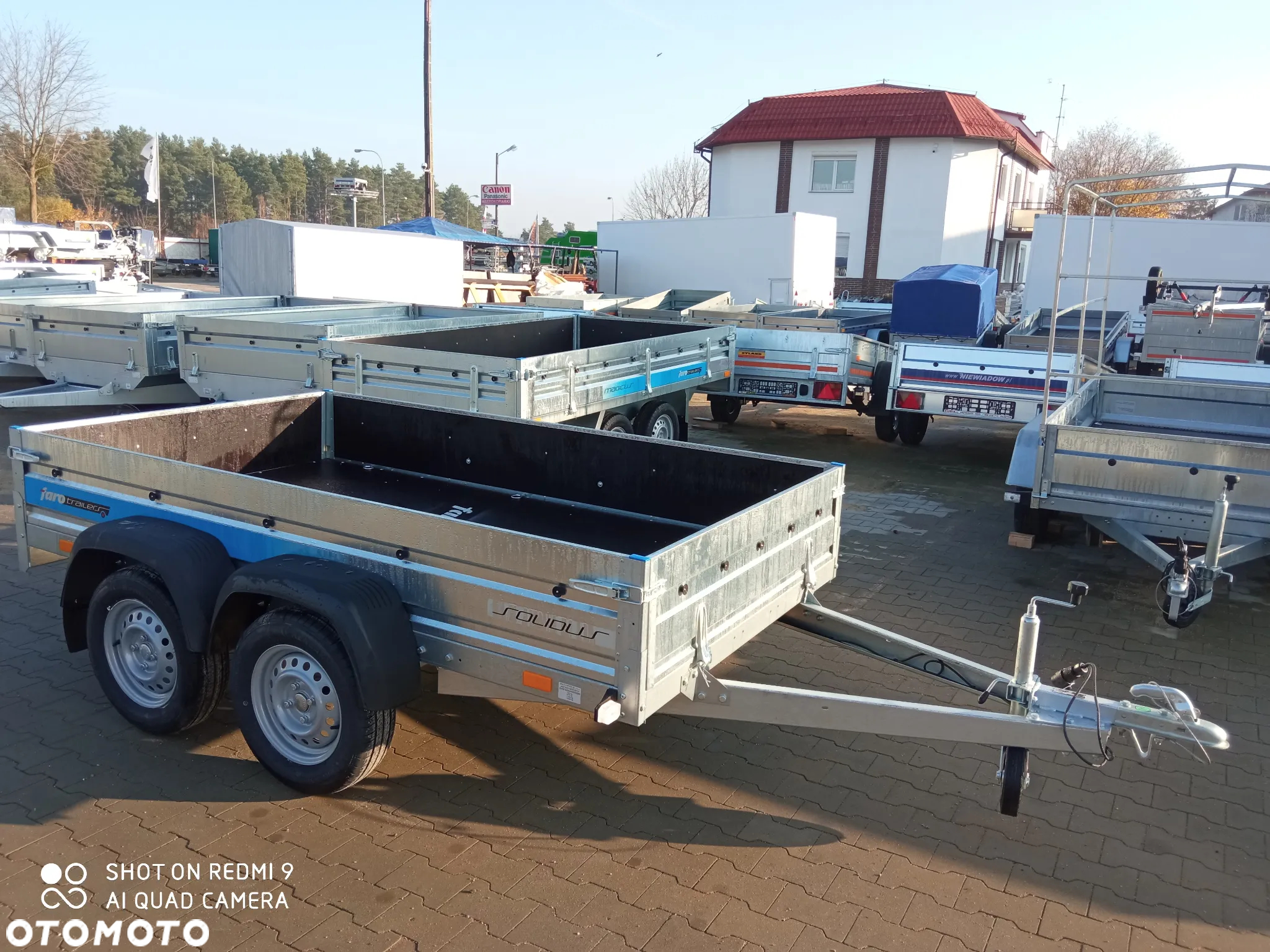 Faro PRZYCZEPA 263x150x35, 2 OSIE, DWUSIOWA lekka 750kg - DOSTAWA POD DOM! - 3