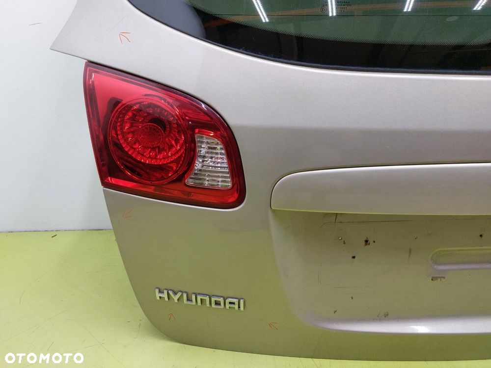 Klapa tył tylna HYUNDAI SANTA FE II 2006-2009 SATIN BEIGE ZŁOTY BEZ KOROZJI - 2