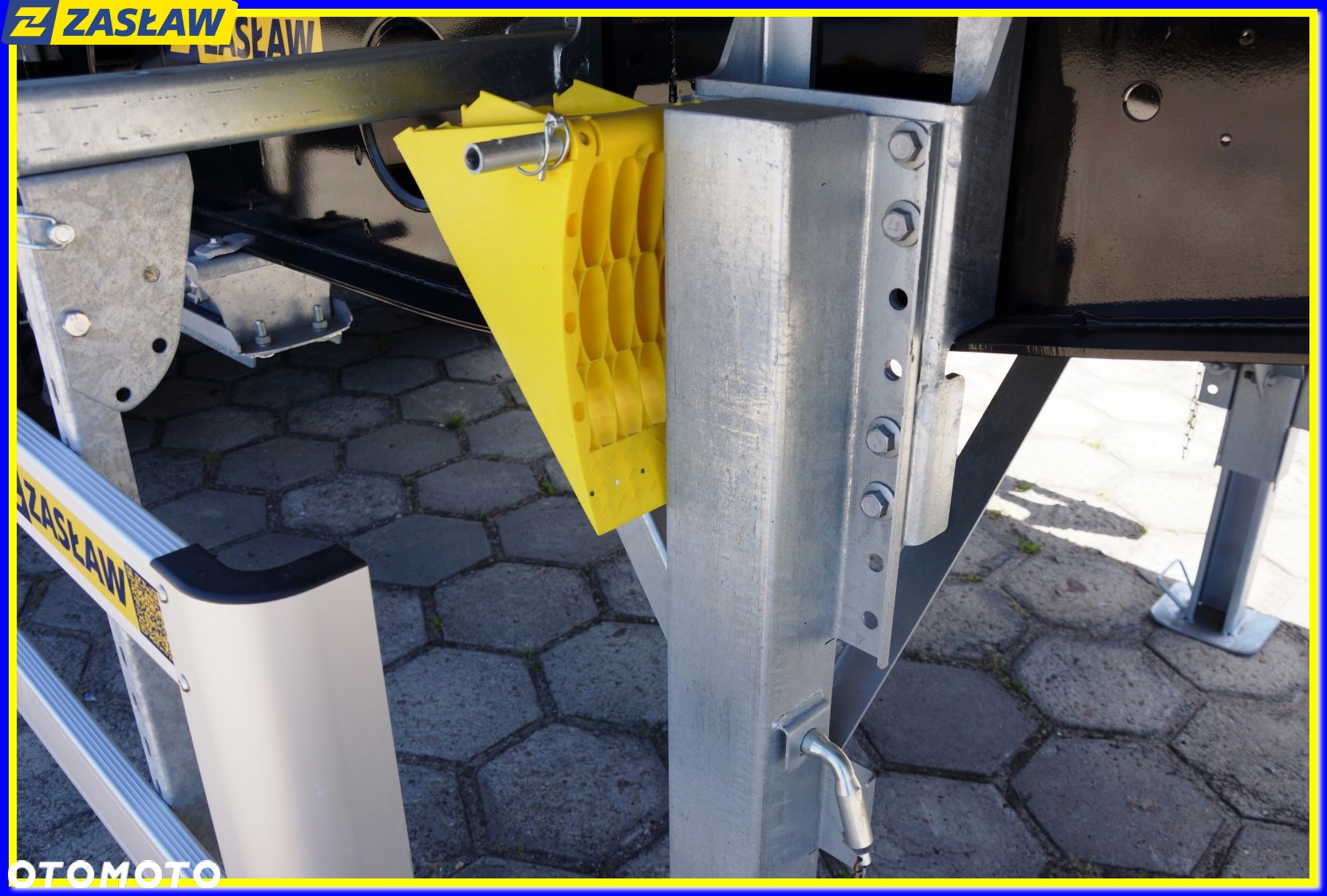 Zaslaw 45 m³ / 9,70 m naczepa wywrotka LIGHT KL-DRZWI!! - 38