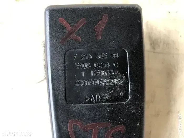 Plafon interior cu stâlpi bmw x1 e84 pretensionere centuri cortine - 8