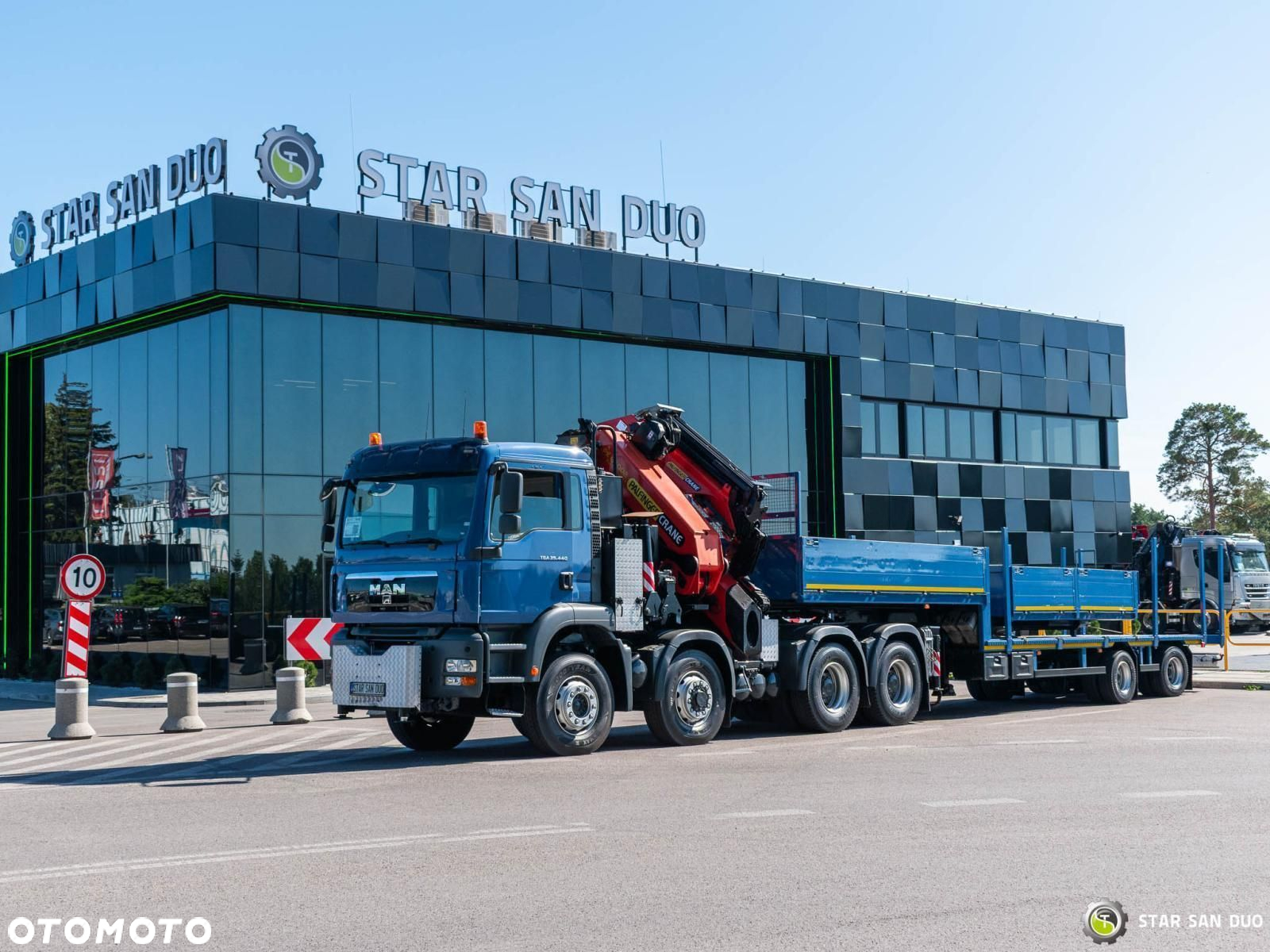 MAN TGA 35.440 8X6H PALFINGER PK 60002 Wciągarka Naczepa Siodło - 5