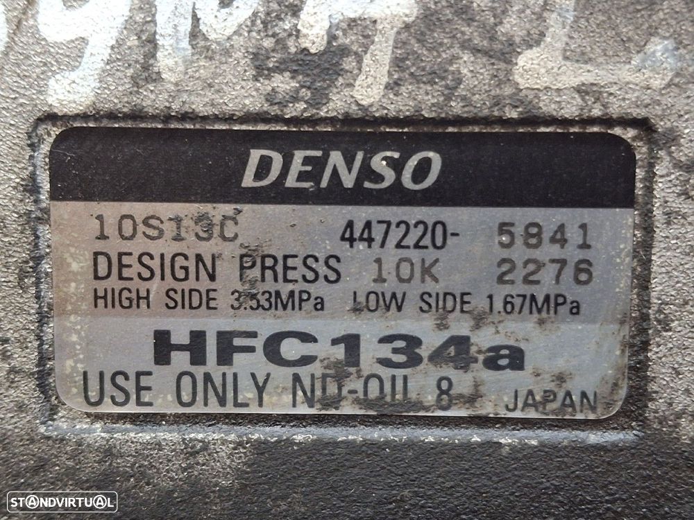 Compressor Do Ar Condicionado Toyota Dyna Camião De Plataforma/Chassis - 5